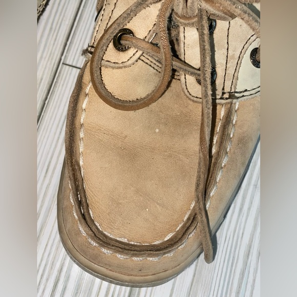 Kids Sperry Top Siders Boat Shoes Size 2.5 - Picture 2 of 9